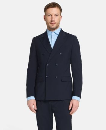 Wool-blend suit