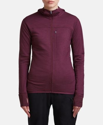 Wool-blend mid-layer jacket