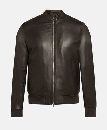Leather jacket Giubb.v