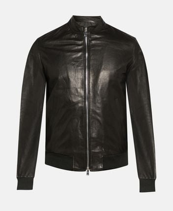 Leather jacket Giubb.v