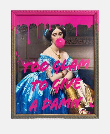 Framed picture Bubble Glam