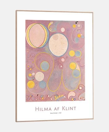 Framed picture Hilma Af Klint