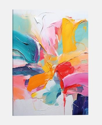 Print on canvas Full Colour Painted
