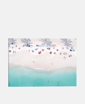Print on canvas Aerial Beach