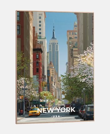 Framed picture New York