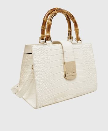 Leather Top Handle bag Sac Asia