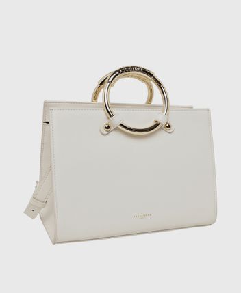 Leather handbag Mini Bella