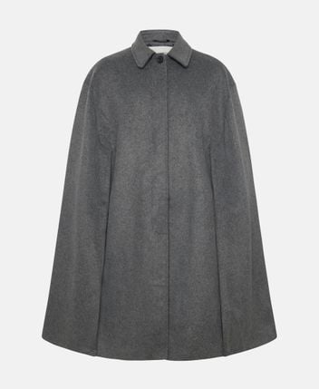 Wool-blend cape Molli