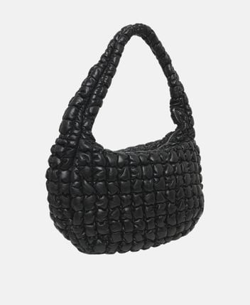 Leather shoulder bag