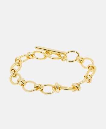 Chain bracelet Knotted Oval Link