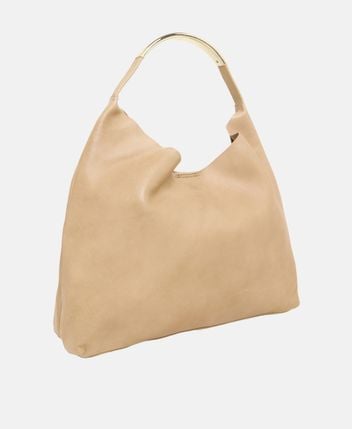 Leather shoulder bag