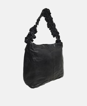 Leather shopper
