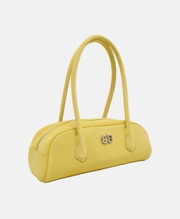 Leather shoulder bag