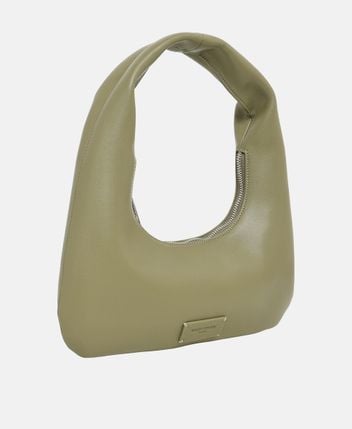 Leather shoulder bag