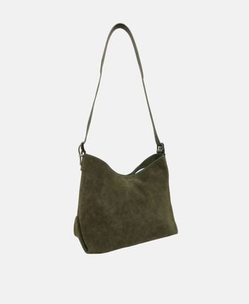 Leather shoulder bag