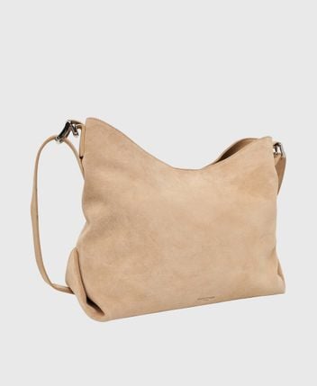 Leather shoulder bag