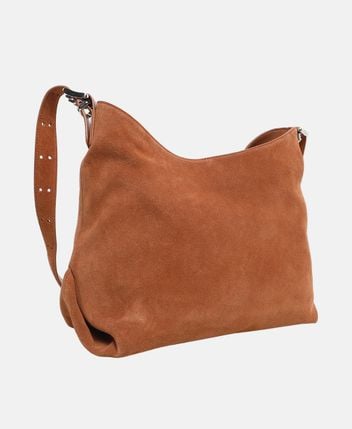 Leather shoulder bag