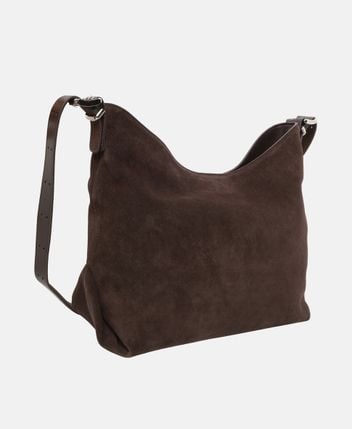 Leather shoulder bag