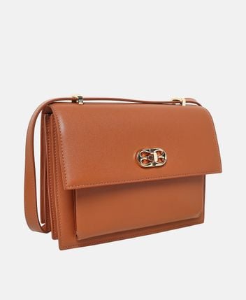Leather cross body bag