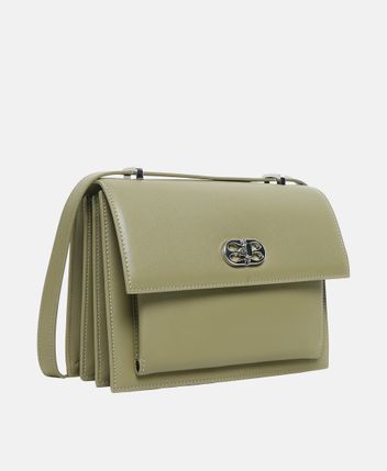 Leather cross body bag