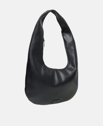 Leather shoulder bag