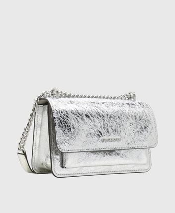Leather shoulder bag Claire