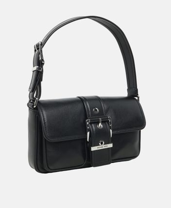Leather shoulder bag