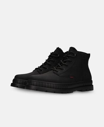 Lace-up ankle boot