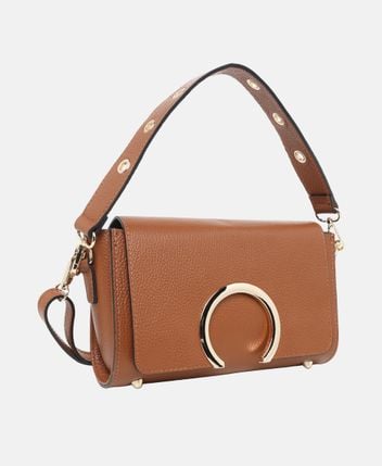 Leather shoulder bag Solano