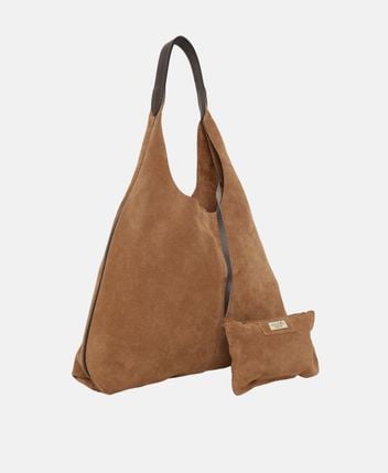 Leather shoulder bag Darizita