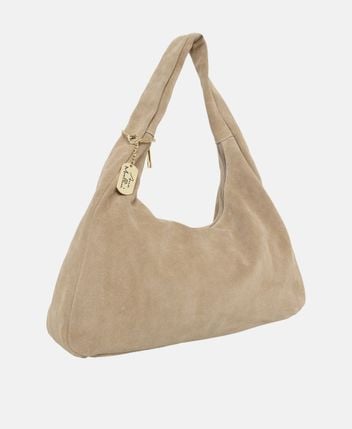 Leather shoulder bag
