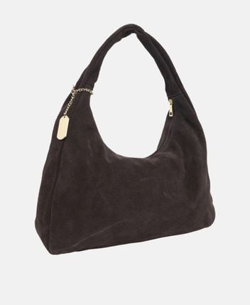 Leather shoulder bag