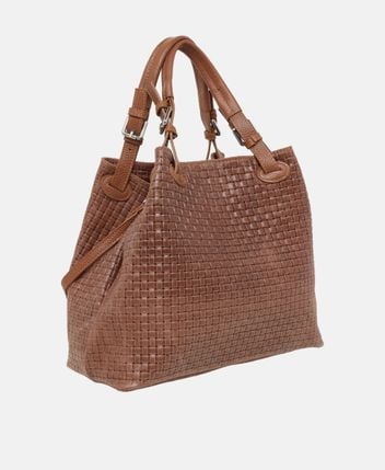 Leather handbag