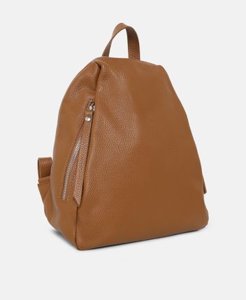 Leather backpack