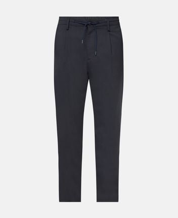 Wool-blend trousers