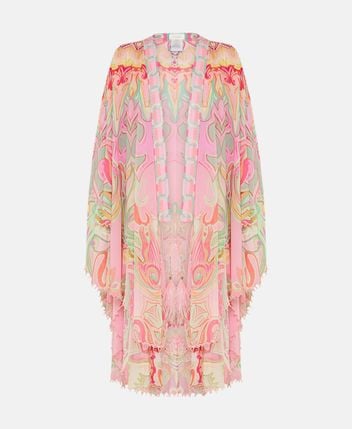 Silk cape