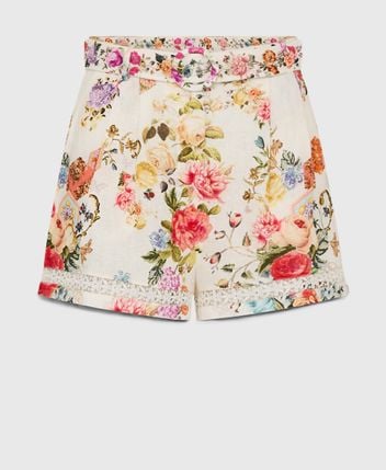 Linen shorts