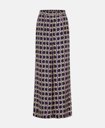 Silk trousers