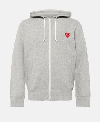 Hooded sweat jacket