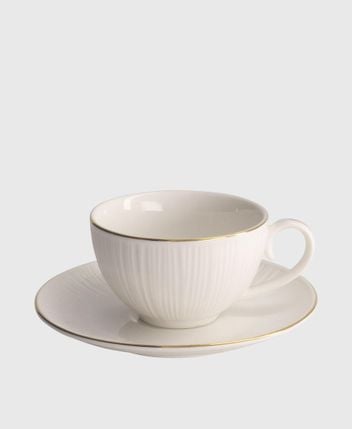 Cup and saucer set 8 pcs Nippon