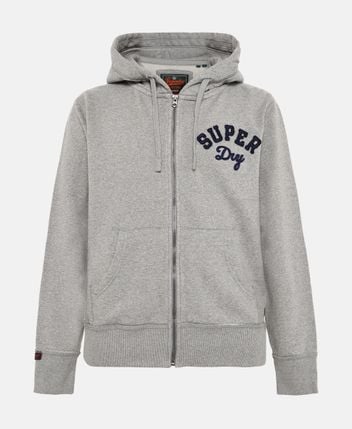 Hooded sweat jacket