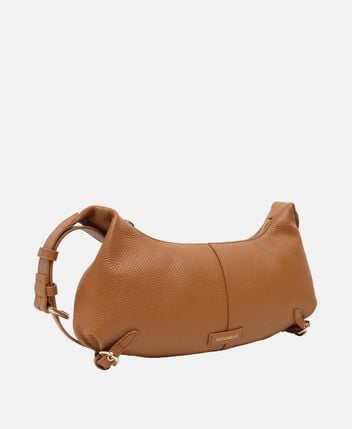 Leather shoulder bag