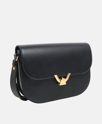 Leather cross body bag