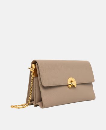 Leather cross body bag