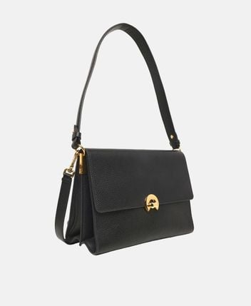 Leather shoulder bag