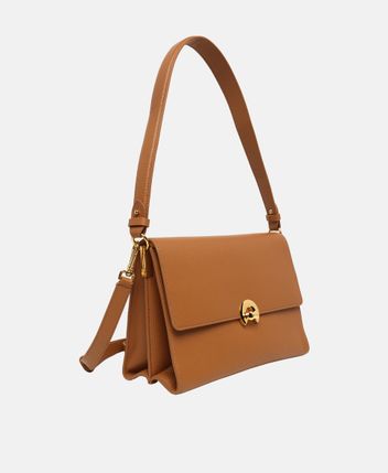 Leather shoulder bag