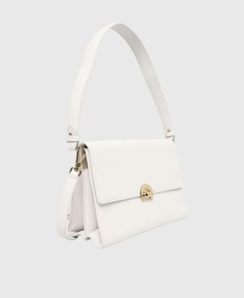Leather shoulder bag