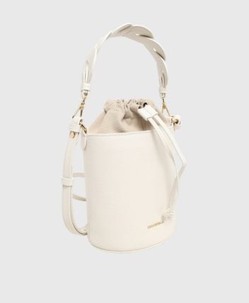 Leather bucketbag Charlotte