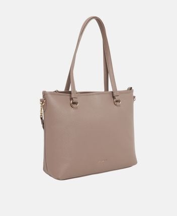 Leather shopper