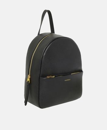 Leather backpack Fok Cherry